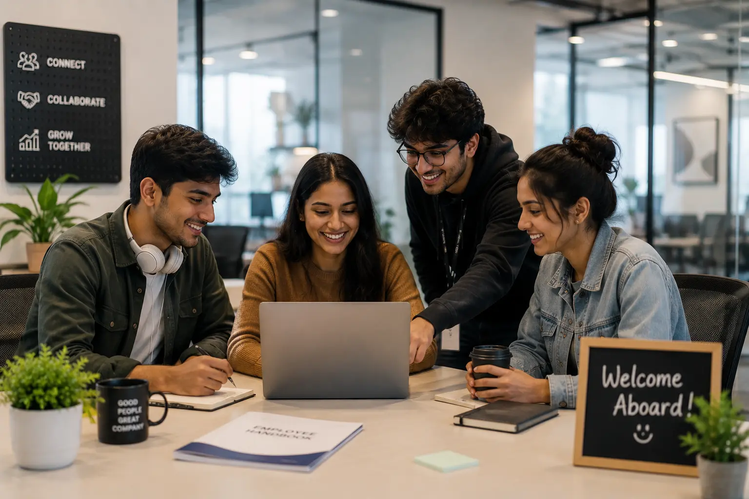 DashMinds Research analysts reviewing market and supplier data together